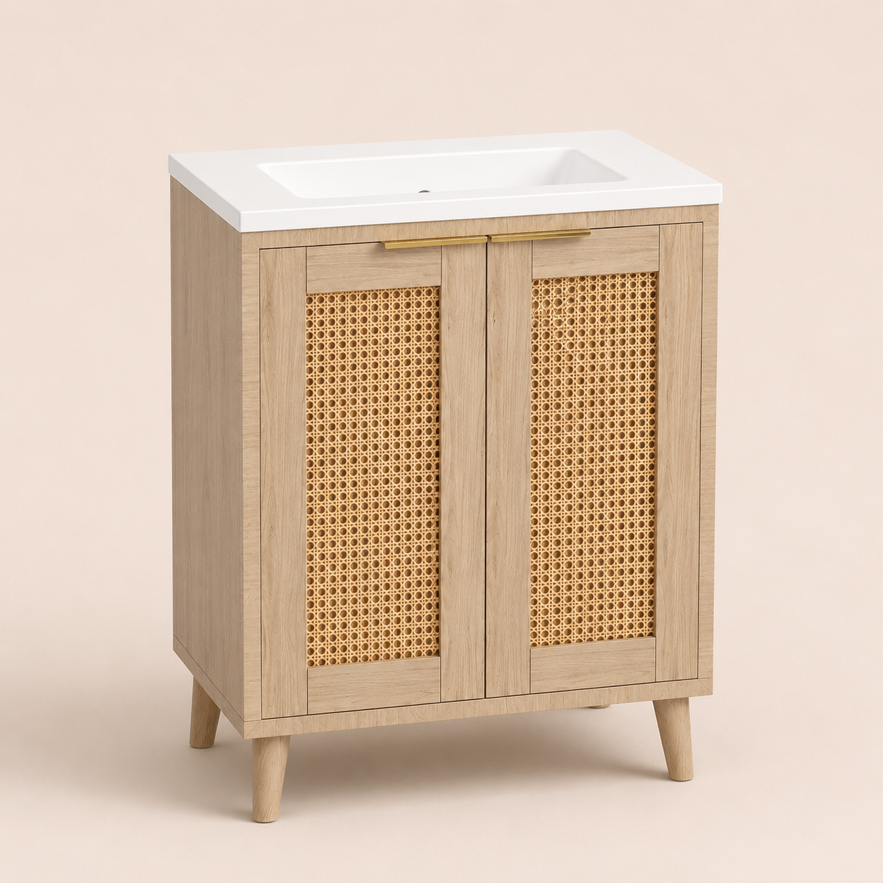 VanityBathroom Fairmont Premium Floor Standing Bathroom Vanity Unit with Ceramic Basin